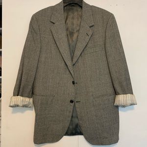 Vintage custom Fromme mens oversized blazer suit jacket
